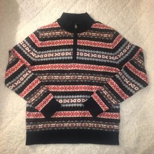 Bogner Wool 1/4 Zip Ski Sweater | M